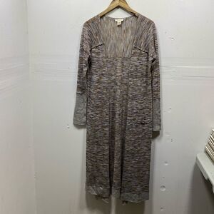 Sundance Open Front Duster Cardigan Medium